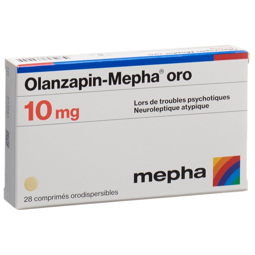 Olanzapin-Mepha 10, Tabletten