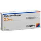 Olanzapin-Mepha 2.5, Tabletten