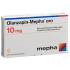 OLANZAPIN Mepha oro cpr orodisp 10 mg 28 pce