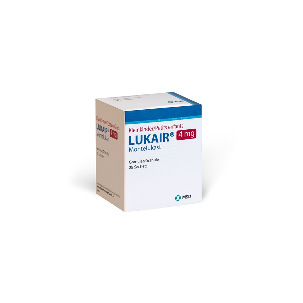LUKAIR gran 4 mg sach 28 pce