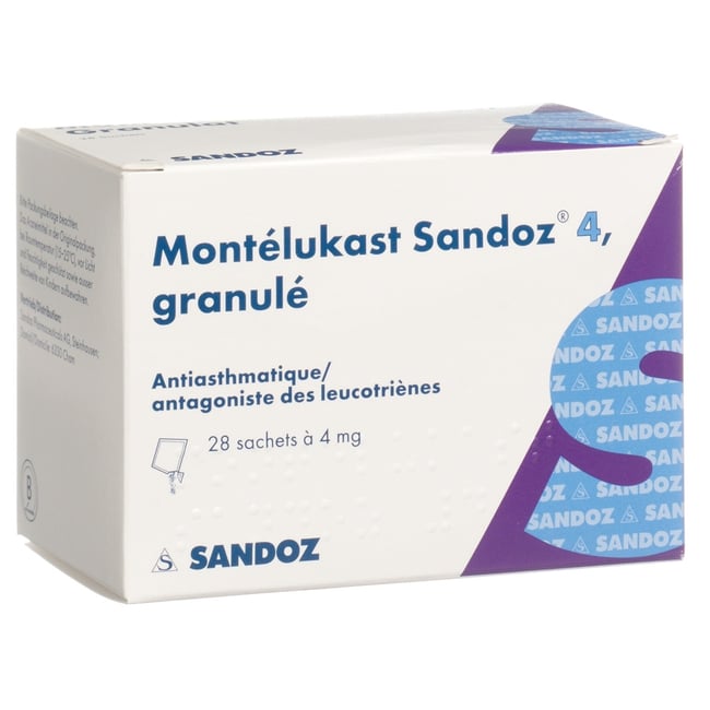 Lukair 4 mg, Granulat