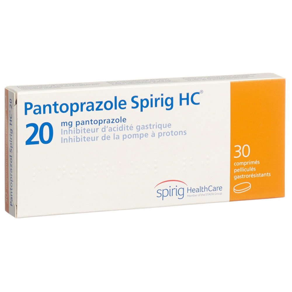 PANTOPRAZOLE Spirig HC cpr 20 mg 30 pce