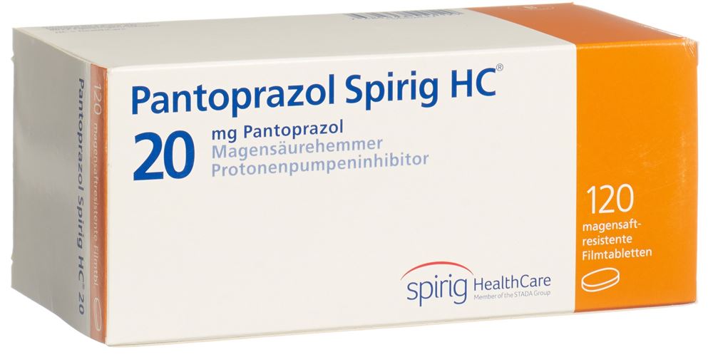 PANTOPRAZOLE Spirig HC cpr 20 mg 120 pce