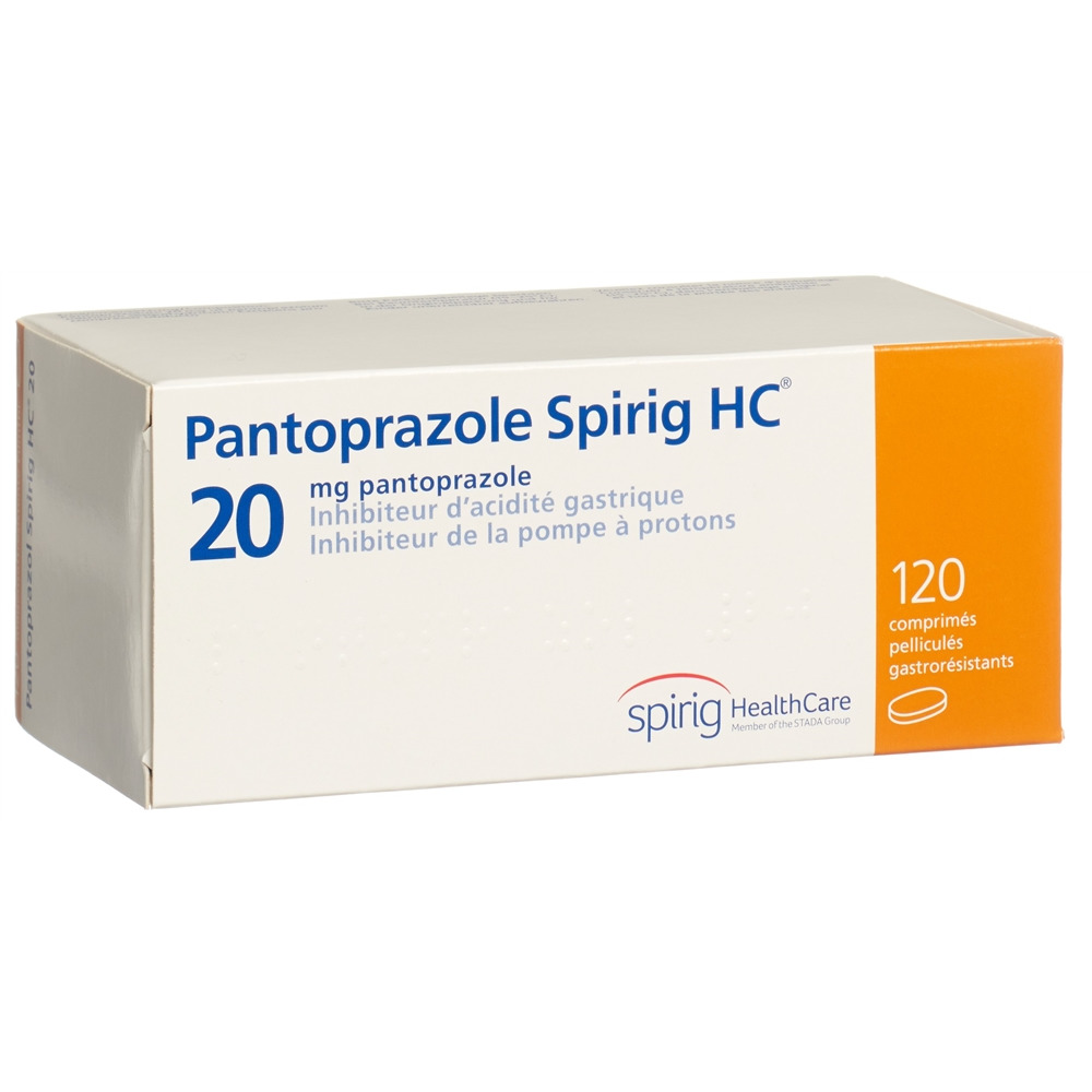 PANTOPRAZOLE Spirig HC cpr 20 mg 120 pce