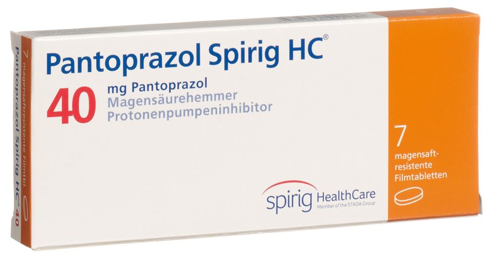 PANTOPRAZOLE Spirig HC cpr 40 mg 7 pce