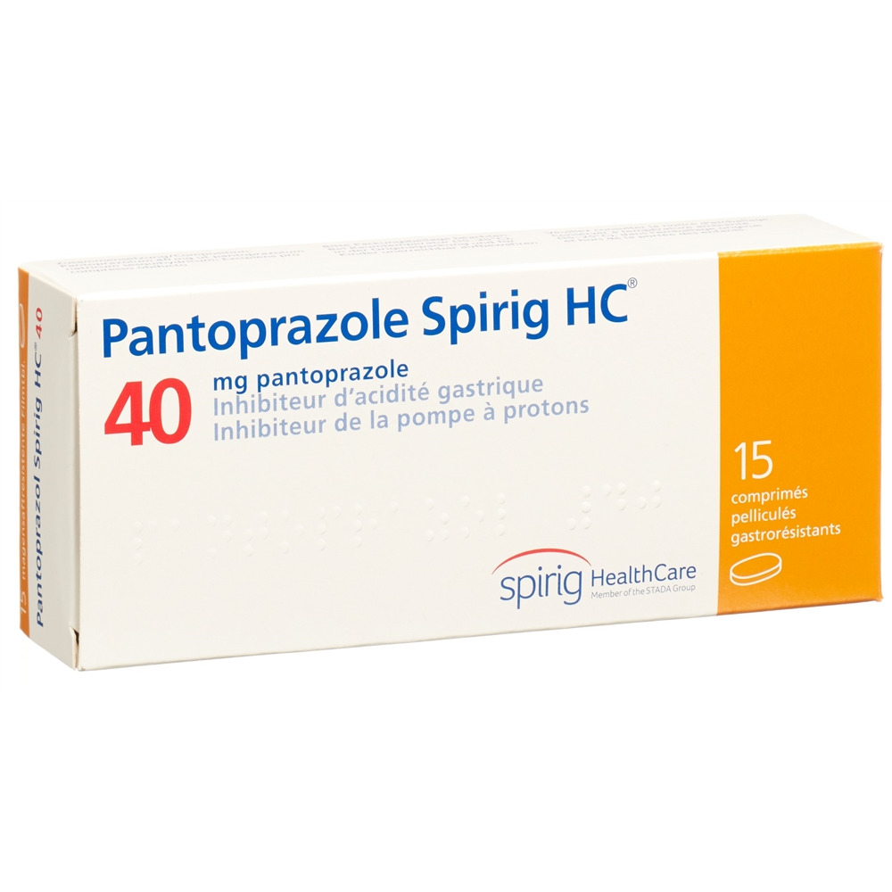 PANTOPRAZOLE Spirig HC cpr 40 mg 15 pce