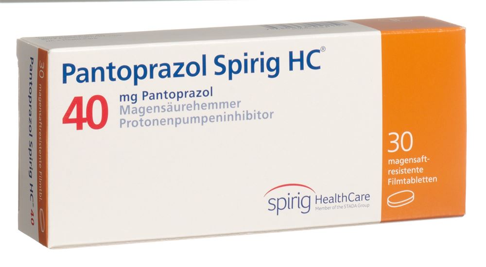 PANTOPRAZOLE Spirig HC cpr 40 mg 30 pce