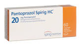 Pantoprazol Spirig HC 20 mg, magensaftresistente Tabletten