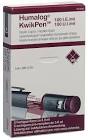 Insulin Lilly Humalog 100 U.I./ml KwikPen stylo pré-remplies, solution injectable