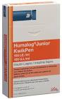 Insulin Lilly Humalog 100 U.I./ml Junior KwikPen stylo pré-remplies, solution injectable