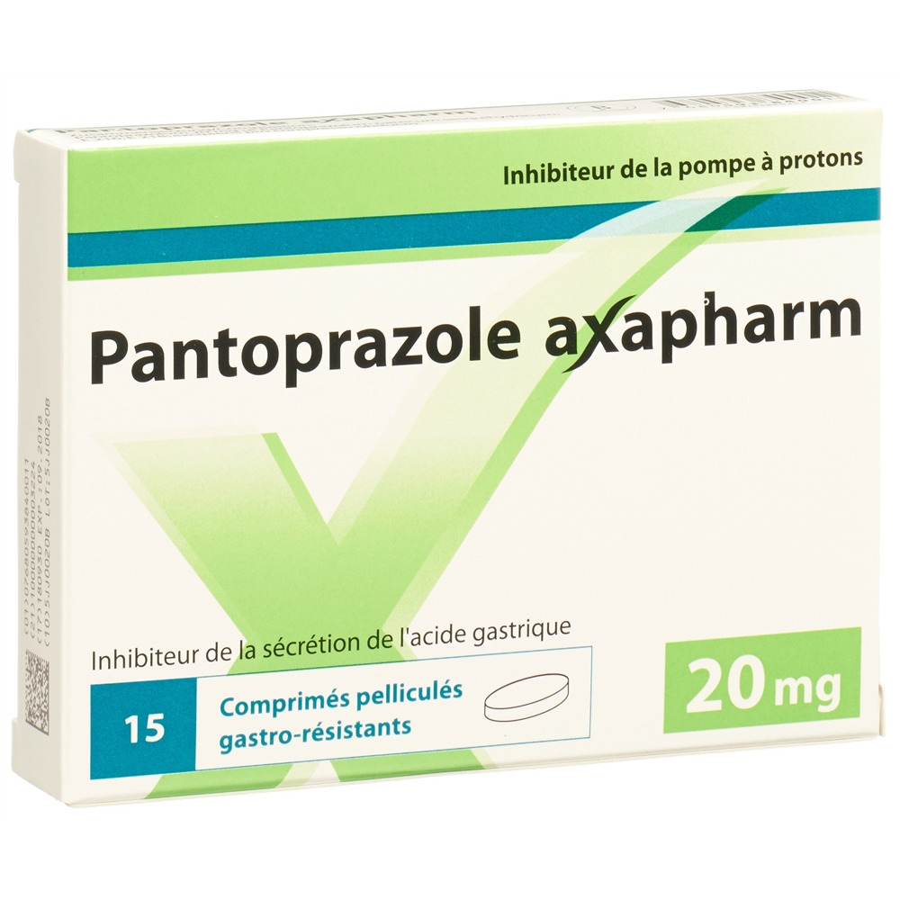 PANTOPRAZOLE axapharm cpr 20 mg 15 pce