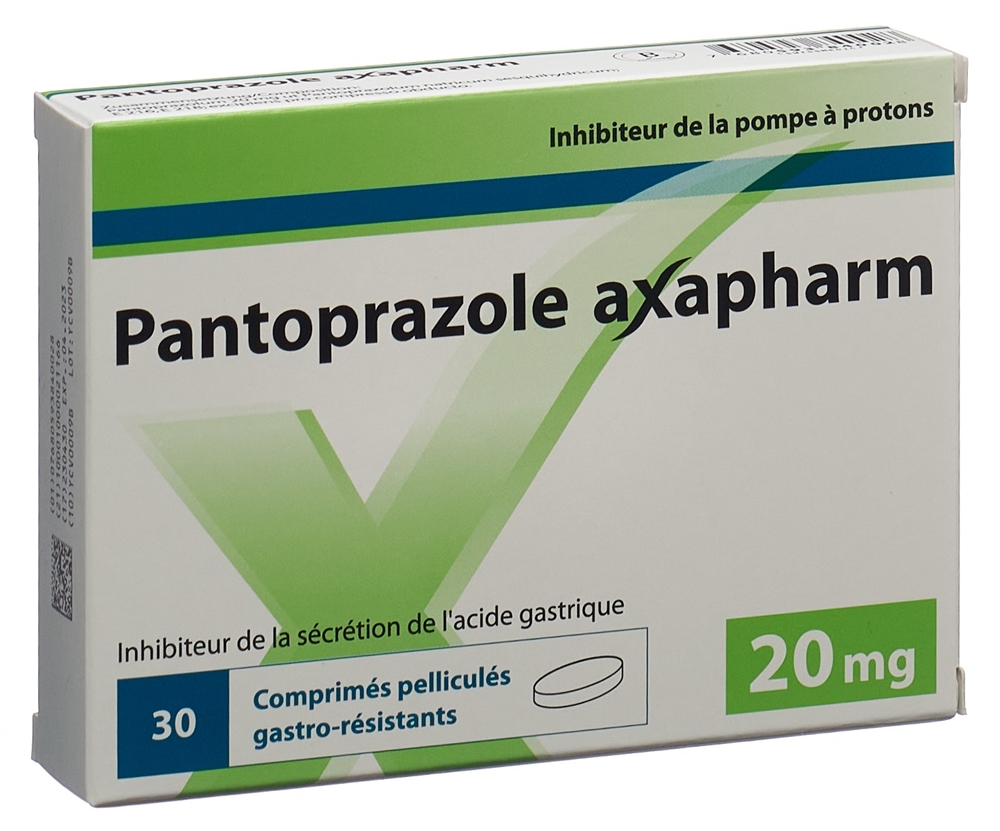 PANTOPRAZOLE axapharm cpr 20 mg 30 pce