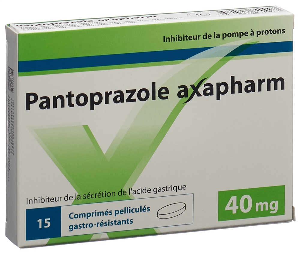 PANTOPRAZOLE axapharm cpr 40 mg 15 pce