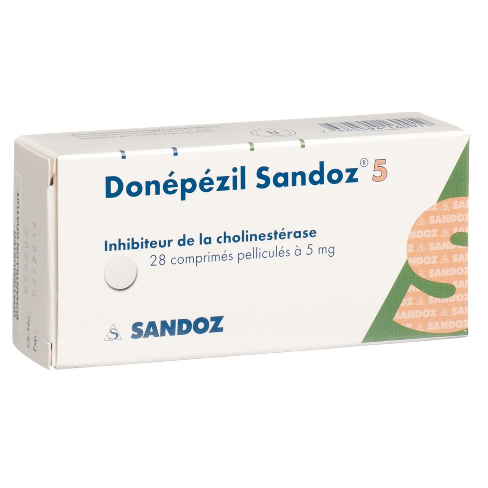 Donepezil Sandoz 5 mg, Filmtabletten