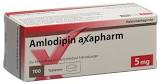 AMLODIPINE axapharm cpr 5 mg 100 pce