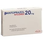 Pantoprazol Nycomed 20 mg, magensaftresistente Tabletten