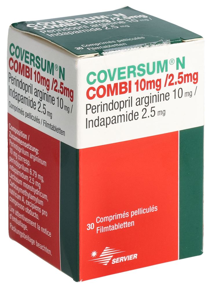 COVERSUM N Combi cpr pell 10/2.5 mg bte 30 pce