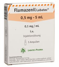 Flumazenil Labatec 0,5 mg/5 ml, solution injectable