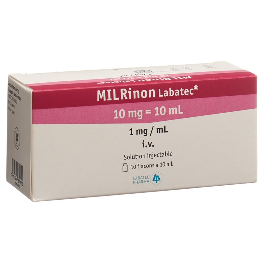 Milrinon Labatec, solution injectable / pour perfusion