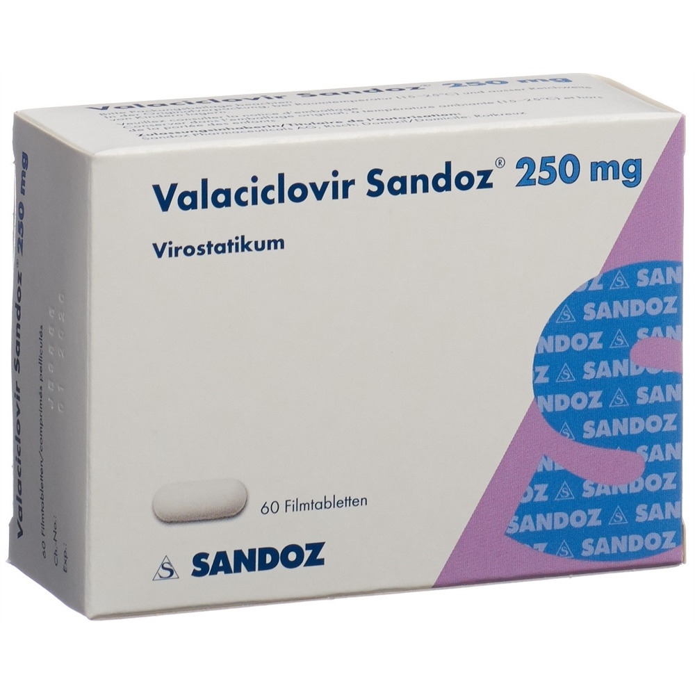 Valaciclovir Therica 250 mg, comprimés pelliculés