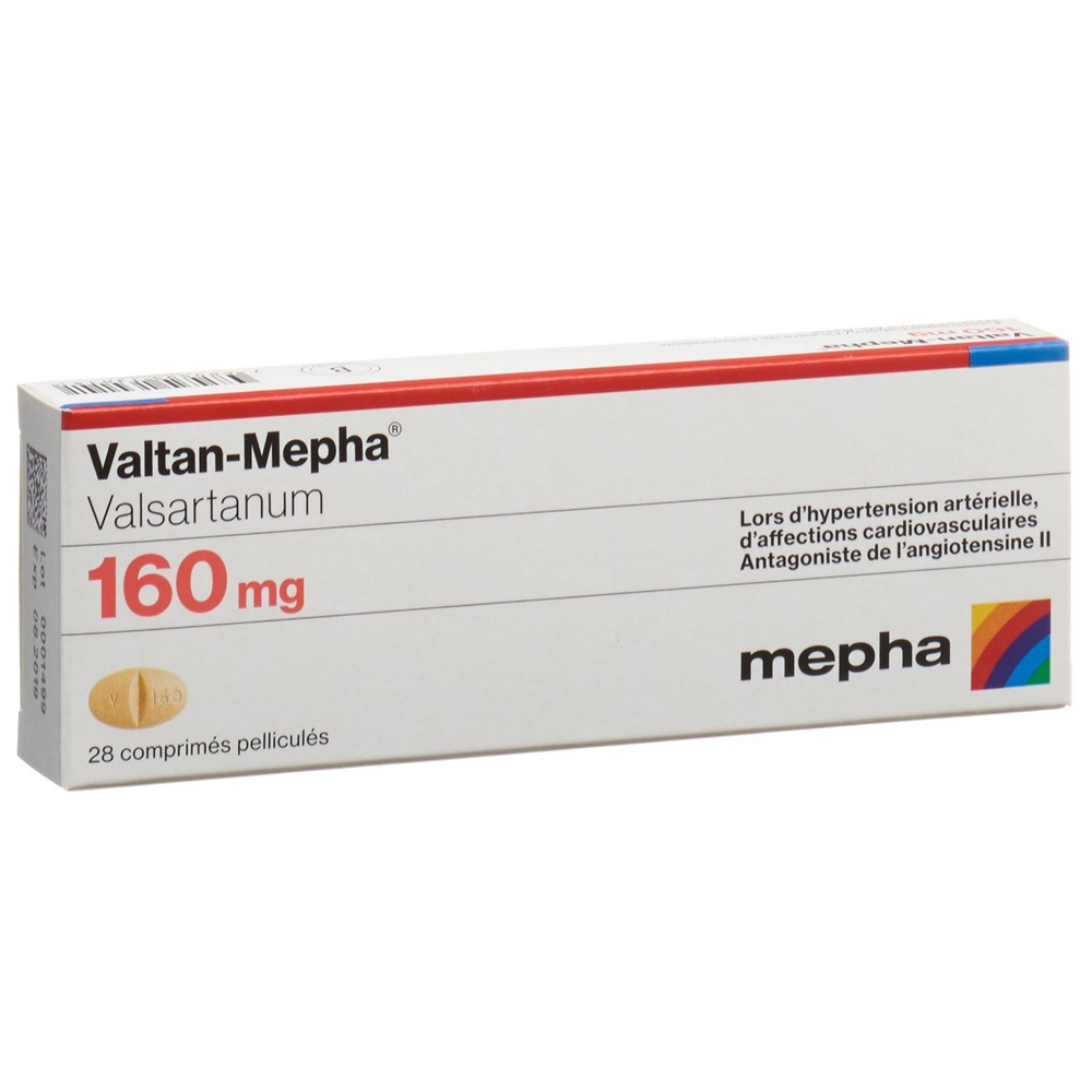 VALTAN Mepha cpr pell 160 mg 28 pce