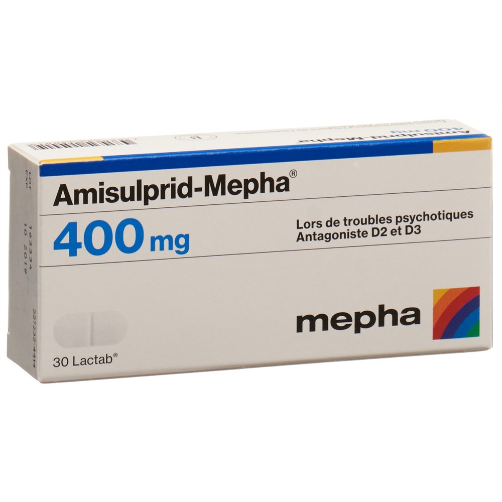 AMISULPRID Mepha Lactab 400 mg 30 pce