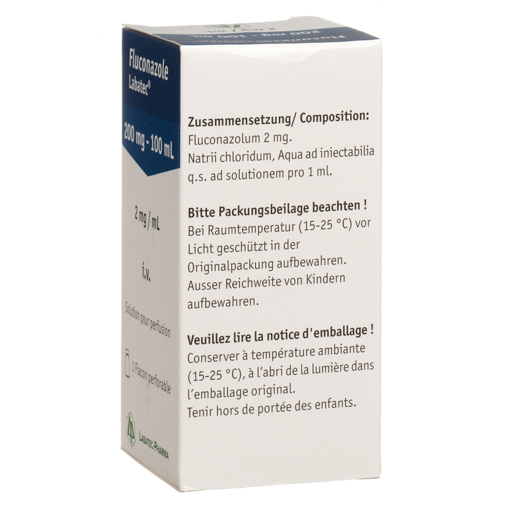 FLUCONAZOL Labatec sol perf 200 mg/100ml 100 ml