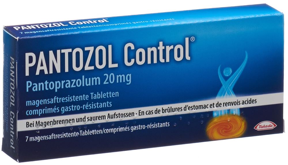PANTOZOL Control cpr pell 20 mg 7 pce