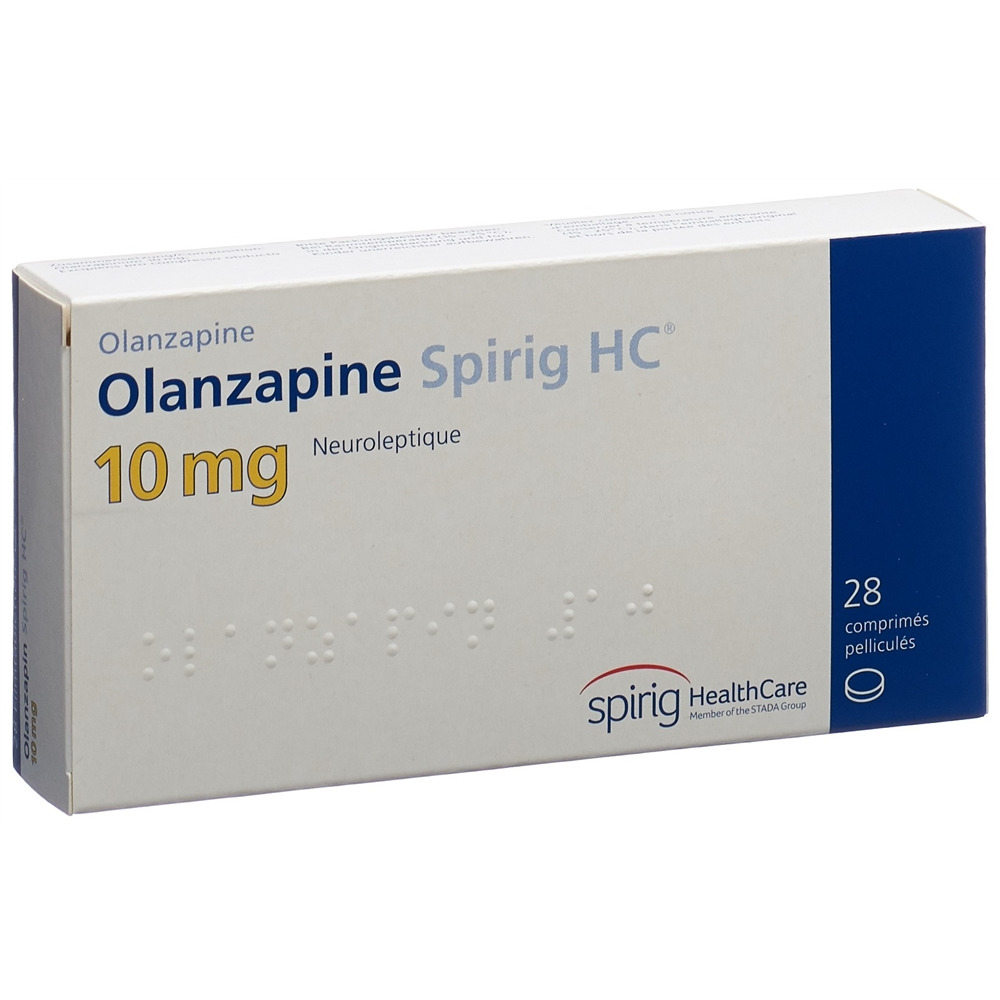 OLANZAPINE Spirig HC cpr pell 10 mg 28 pce