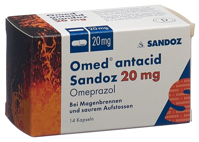 Omed antacid Sandoz 20 mg, Kapseln