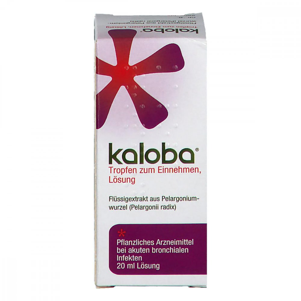 Kaloba, Tropfen zum Einnehmen