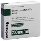 Natrium chloratum Amino 20%, Konzentrat für Infusionslösungen