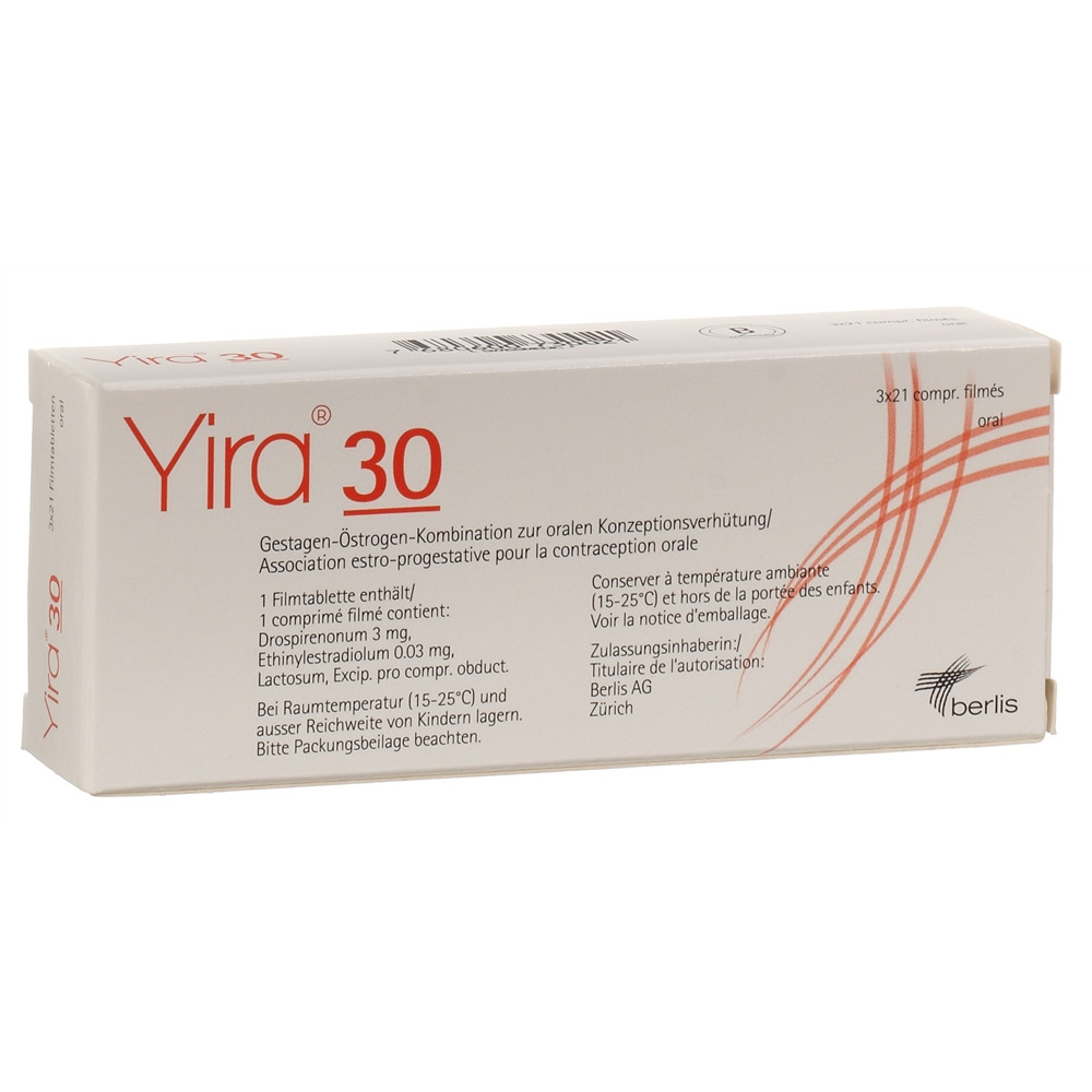 YIRA 30 cpr pell 3 x 21 pce