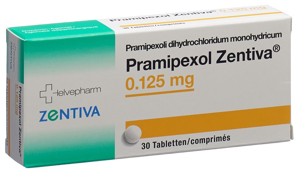 PRAMIPEXOL Zentiva cpr 0.125 mg 30 pce