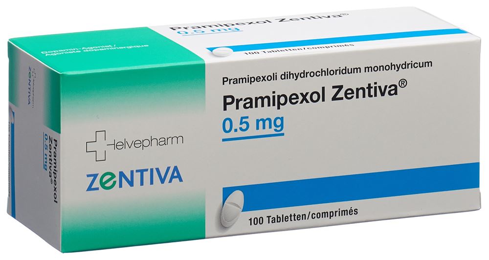PRAMIPEXOL Zentiva cpr 0.5 mg 100 pce