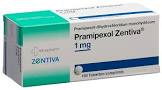 Pramipexol Zentiva 1.0 mg, Tabletten