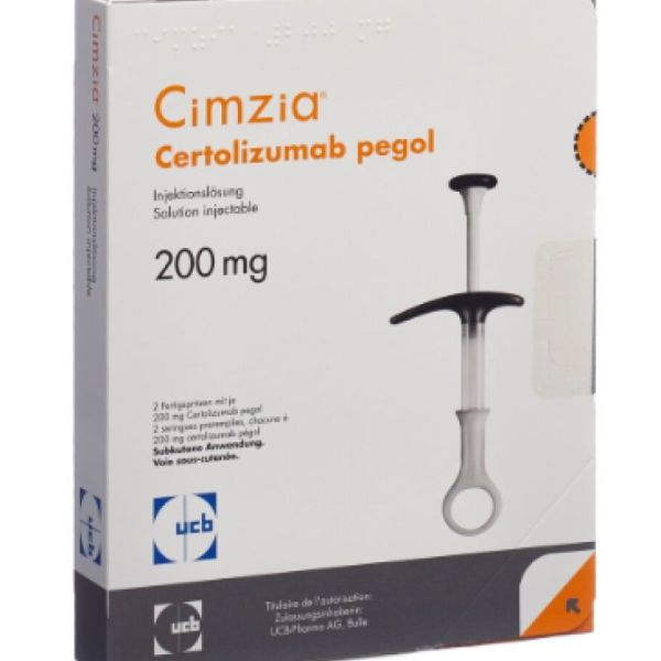 Cimzia, solution injectable