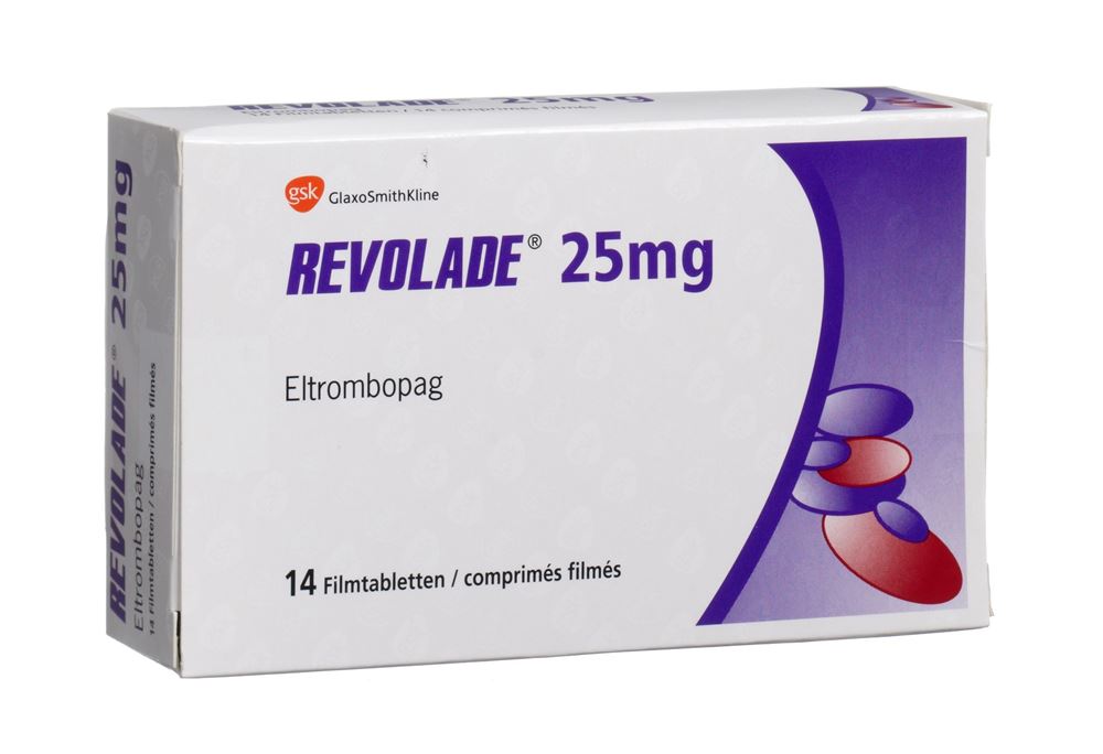 REVOLADE cpr pell 25 mg 14 pce
