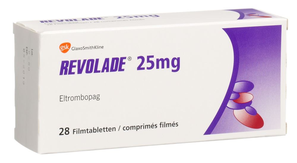 REVOLADE cpr pell 25 mg 28 pce