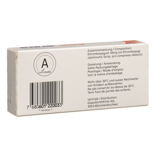 Revolade 50 mg, Filmtabletten