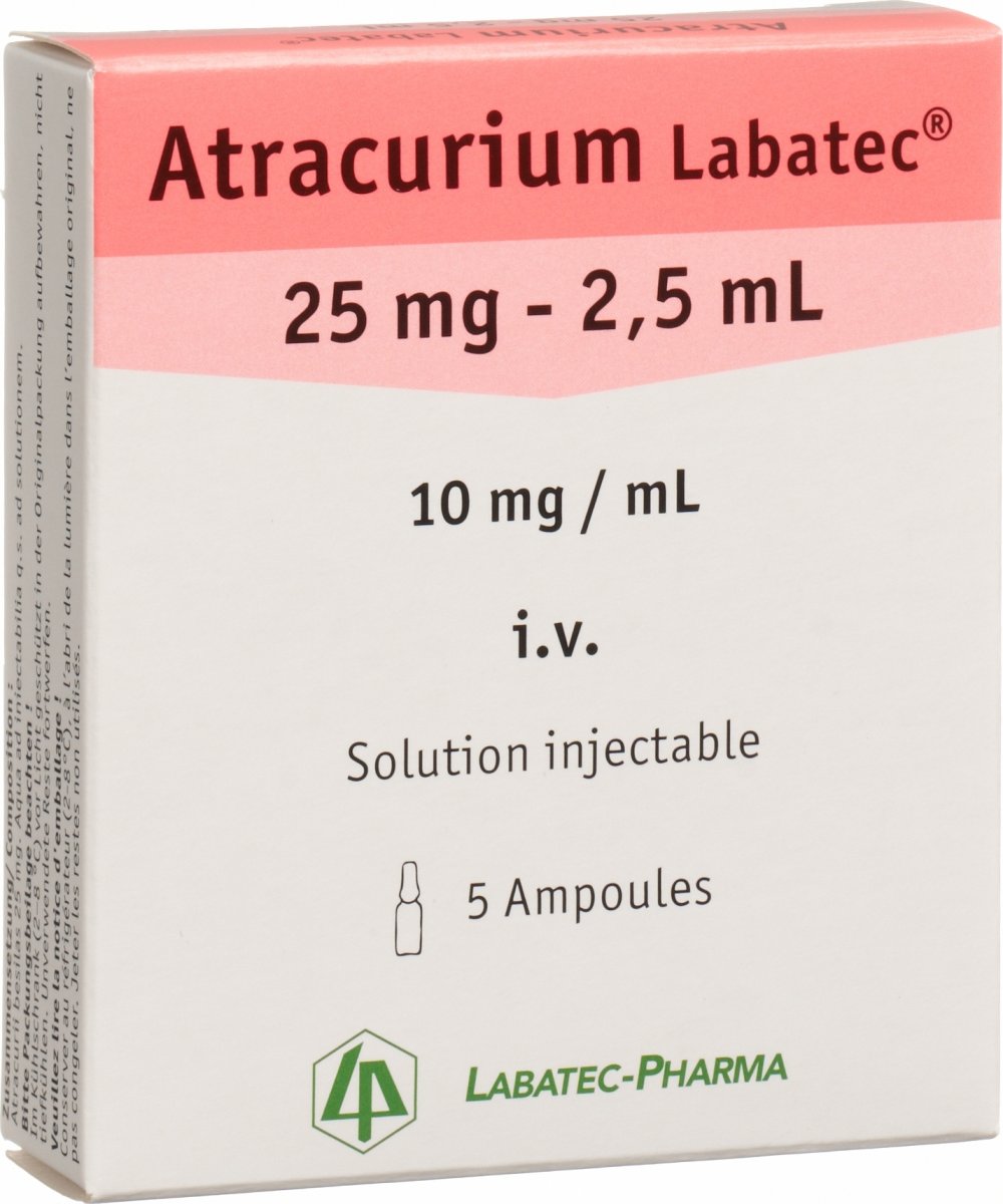 Atracurium Labatec 10 mg/ml, solution injectable / pour perfusion