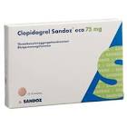 CLOPIDOGREL Sandoz eco cpr pell 75 mg 28 pce