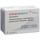Onbrez Breezhaler 300 mcg, Pulver Hartkapseln zur Inhalation (mit Inhalator)
