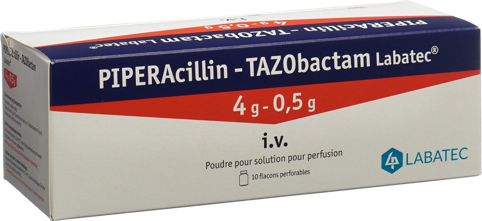 PIPERACILLIN TAZOB. Labatec 2.25 g flac
