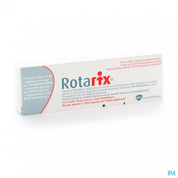ROTARIX liquid susp orale 10 tb 1.5 ml