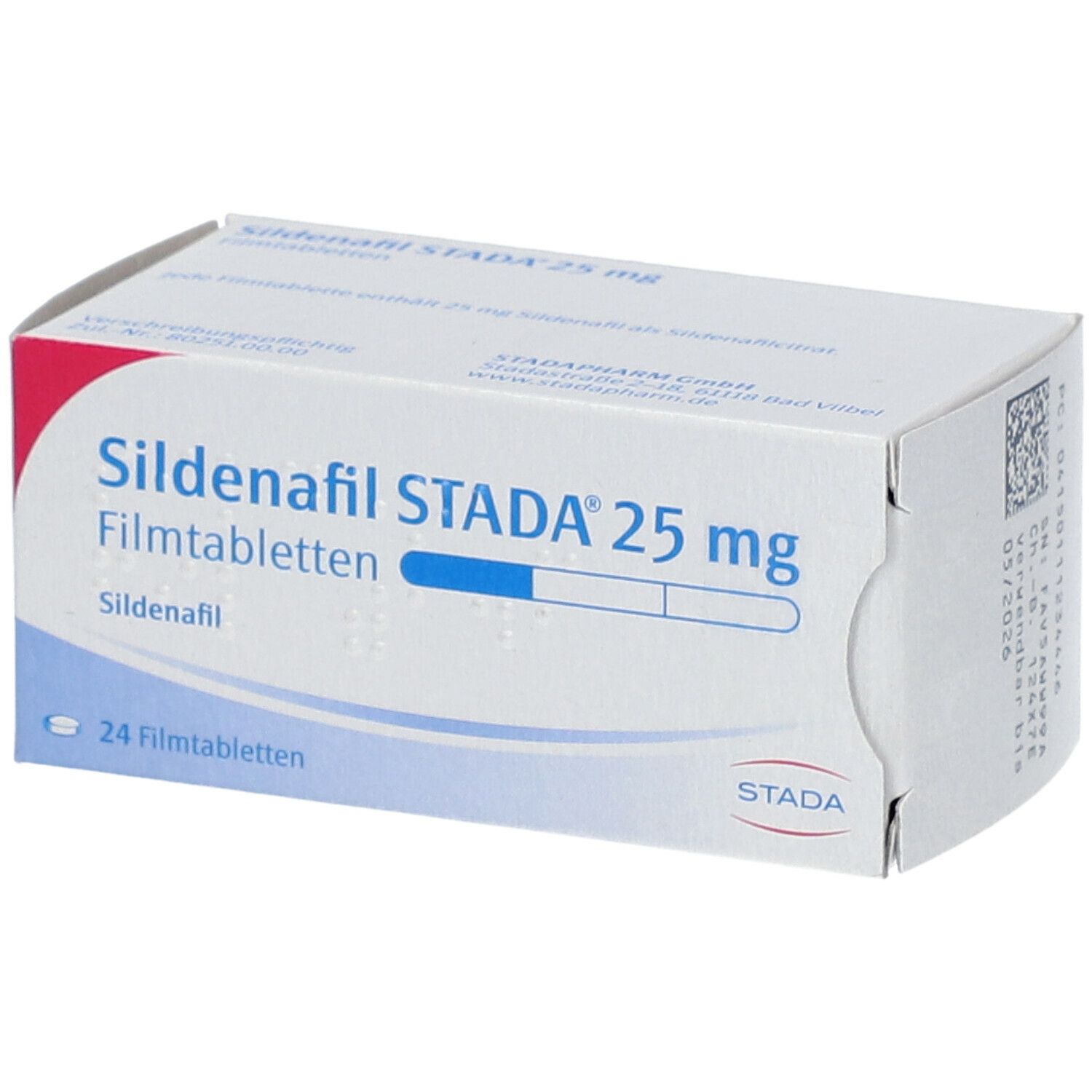 Sildenax 25 mg, Filmtabletten