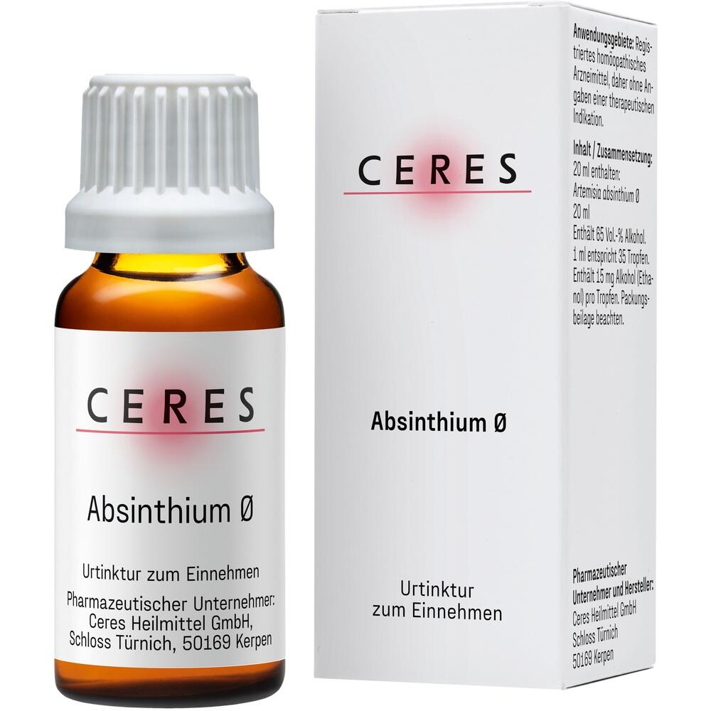 Ceres Absinthium Urtinktur, Tropfen zum Einnehmen