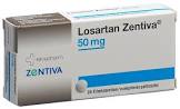 Losartan Zentiva 50 mg, Filmtabletten