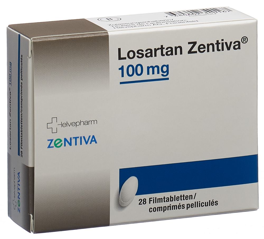 LOSARTAN Zentiva cpr pell 100 mg 28 pce