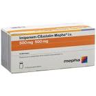Imipenem-Cilastatin-Mepha i.v., Pulver für ein Konzentrat zur Herstellung einer Infusionslösung
